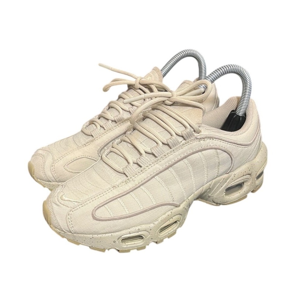 Nike Air Max Tailwind IV Shoes Womens 5.5 Tan BV1357-200 Desert Ore Volt‎